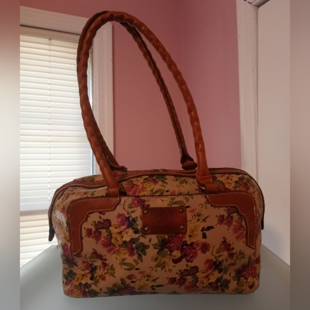 Patricia Nash Floral Satchel